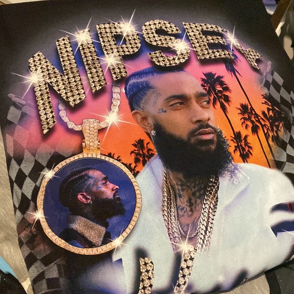 Nipsey Hussle Memorial HipHop Rap Tee - Picture 3 of 6